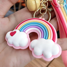 Load image into Gallery viewer, Rainbow Keychain - Tinyminymo