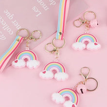 Load image into Gallery viewer, Rainbow Keychain - Tinyminymo