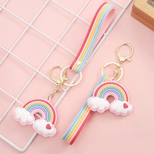 Load image into Gallery viewer, Rainbow Keychain - Tinyminymo