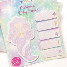 Load image into Gallery viewer, Mermaid Sticky Notes - TinyMinyMo