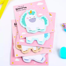 Load image into Gallery viewer, Magical Unicorn Sticky Notes - TinyMinyMo