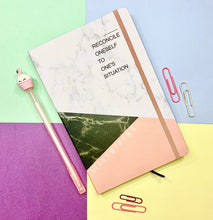 Load image into Gallery viewer, Marble Notebook (HARDCOVER) - TinyMinyMo