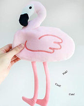 Load image into Gallery viewer, Plush Flamingo Pouch - TinyMinyMo