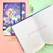 Load image into Gallery viewer, Magical Unicorn Notebook - TinyMinyMo
