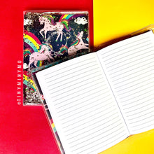 Load image into Gallery viewer, Unicorn Water Cover Notebook - TinyMinyMo