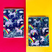 Load image into Gallery viewer, Unicorn Water Cover Notebook - TinyMinyMo