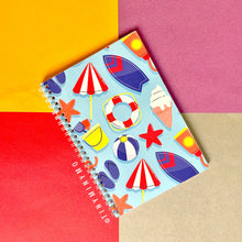 Load image into Gallery viewer, Doodle Cover Notebook - Travel - TinyMinyMo