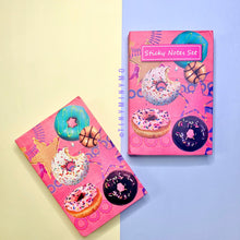 Load image into Gallery viewer, Post It Sticky Notebook - Donut - TinyMinyMo