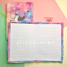 Load image into Gallery viewer, Plush Unicorn Diary - TinyMinyMo