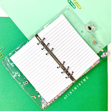 Load image into Gallery viewer, Confetti Cover Flamingo Diary