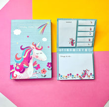 Load image into Gallery viewer, Post It Sticky Notebook - Unicorn