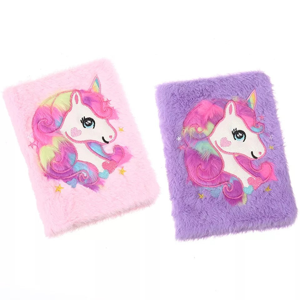 Magical Unicorn Plush Diary