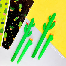 Load image into Gallery viewer, Erasable Cactus Pen Set
