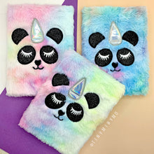 Load image into Gallery viewer, Plush Panda Diary