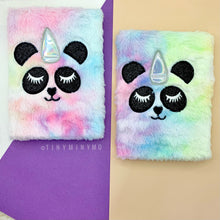 Load image into Gallery viewer, Plush Panda Diary