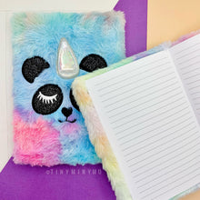 Load image into Gallery viewer, Plush Panda Diary
