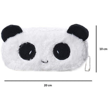 Load image into Gallery viewer, Plush Panda Zipper Pouch - Tinyminymo