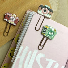 Load image into Gallery viewer, Vintage Camera Paperclips - Set of 3