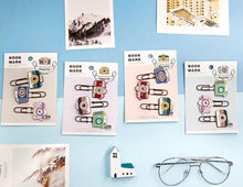 Load image into Gallery viewer, Vintage Camera Paperclips - Set of 3