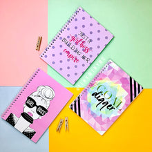 Load image into Gallery viewer, Girl Boss Spiral Notebook
