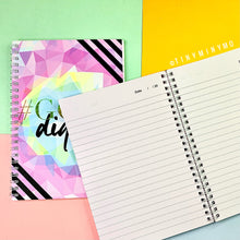 Load image into Gallery viewer, Girl Boss Spiral Notebook