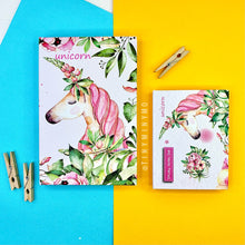 Load image into Gallery viewer, Post It Sticky Notebook - Mystical Unicorn