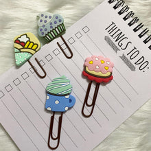 Load image into Gallery viewer, Paperclips - Snacks - Set of 4