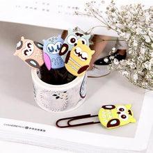 Load image into Gallery viewer, Owl Paperclips - Set of 4