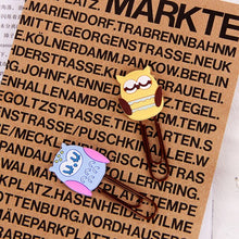 Load image into Gallery viewer, Owl Paperclips - Set of 4