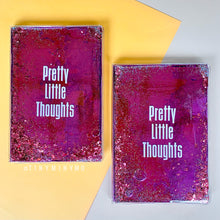 Load image into Gallery viewer, Pretty Little Thoughts - Watercover Notebook
