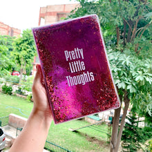 Load image into Gallery viewer, Pretty Little Thoughts - Watercover Notebook