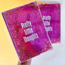 Load image into Gallery viewer, Pretty Little Thoughts - Watercover Notebook