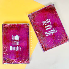 Load image into Gallery viewer, Pretty Little Thoughts - Watercover Notebook
