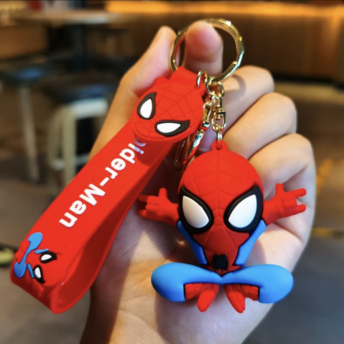 Cute 3D Spiderman Keychain Online In India