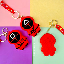 Load image into Gallery viewer, Squid Game Pop it Coin Pouch Keychain - Tinyminymo