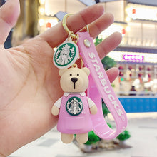Load image into Gallery viewer, Starbucks Bear 3D Keychain - Tinyminymo