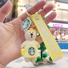Load image into Gallery viewer, Starbucks Bear 3D Keychain - Tinyminymo