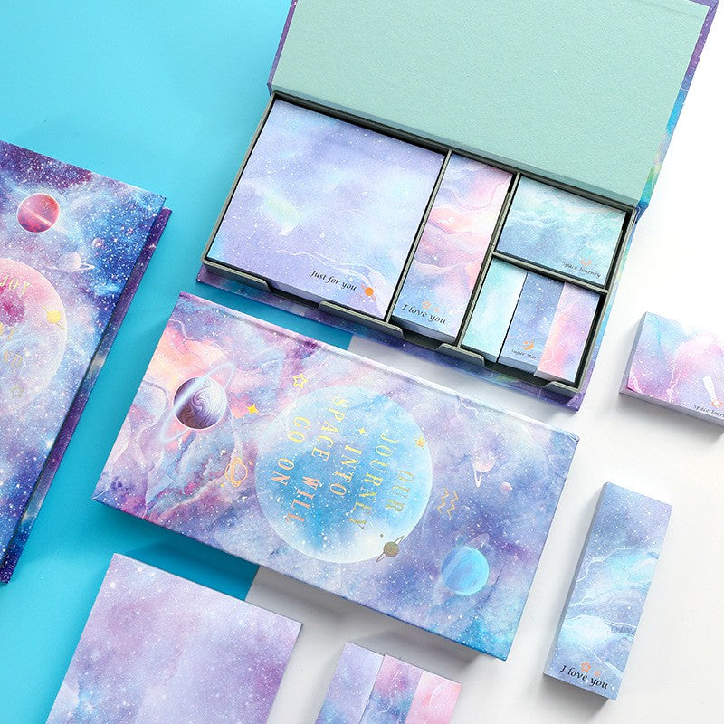 Sticky Notes Box - Galaxy - Tinyminymo