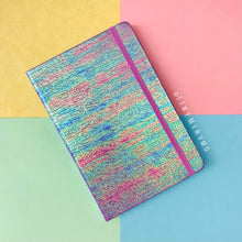 Load image into Gallery viewer, Textured Holographic Notebook - Tinyminymo