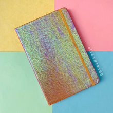 Load image into Gallery viewer, Textured Holographic Notebook - Tinyminymo