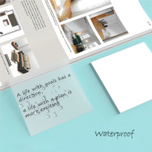 Load image into Gallery viewer, Transparent Sticky Notes - Tinyminymo