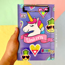 Load image into Gallery viewer, Unicorn Clipboard with Matching Notepad - Tinyminymo