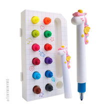 Load image into Gallery viewer, Unicorn Removable Tip Sketch Pen - Set of 12 - Tinyminymo