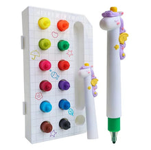 Load image into Gallery viewer, Unicorn Removable Tip Sketch Pen - Set of 12 - Tinyminymo
