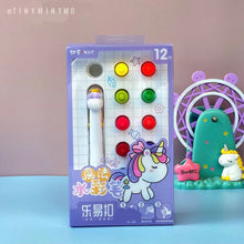 Load image into Gallery viewer, Unicorn Removable Tip Sketch Pen - Set of 12 - Tinyminymo