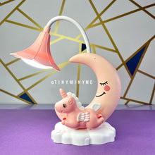Load image into Gallery viewer, Unicorn with Moon LED Desk Lamp - Tinyminymo
