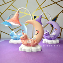 Load image into Gallery viewer, Unicorn with Moon LED Desk Lamp - Tinyminymo