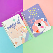 Load image into Gallery viewer, Unicorn Spiral Notebook - Tinyminymo