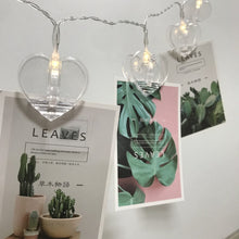 Load image into Gallery viewer, Heart Photo Clip Light - TinyMinyMo