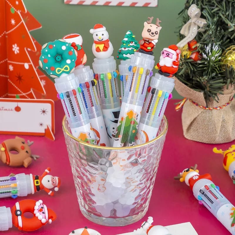 10 in 1 Christmas Pen - Tinyminymo